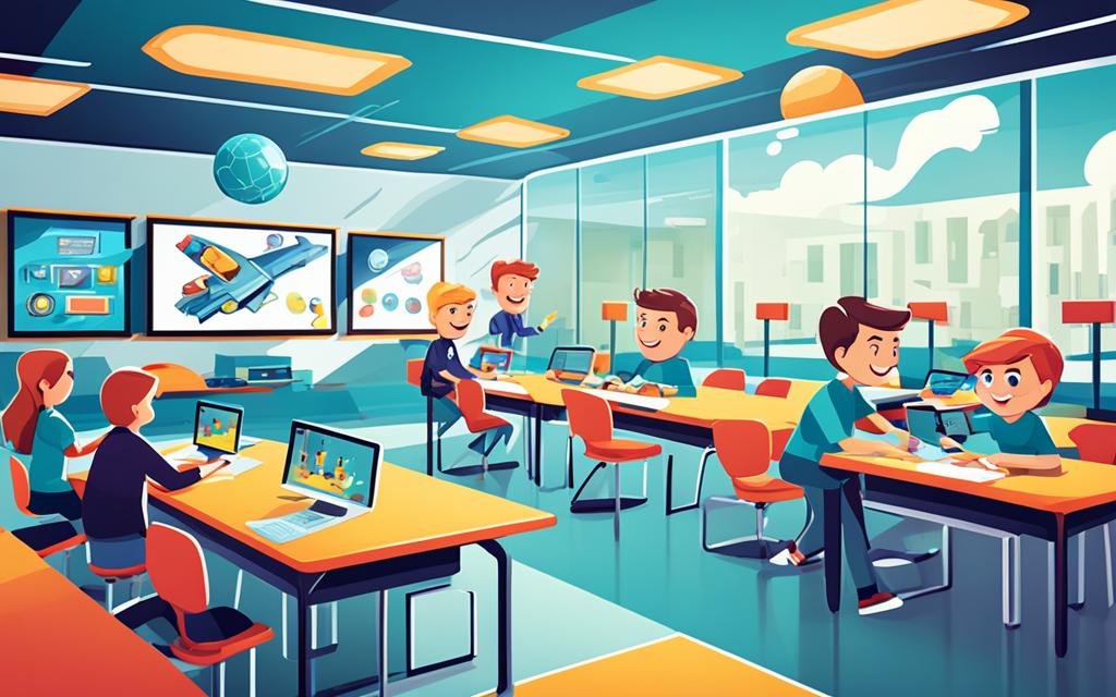 interactive learning environment on classroom 6x
