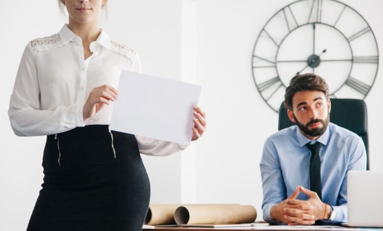 Employees promoting a positive work culture & discussing about about absence policies