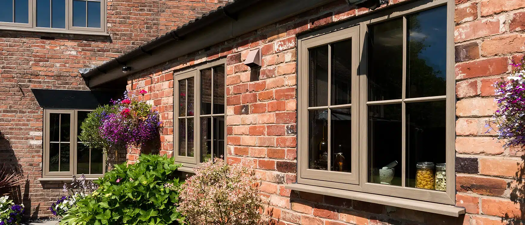 uPVC flush casement windows