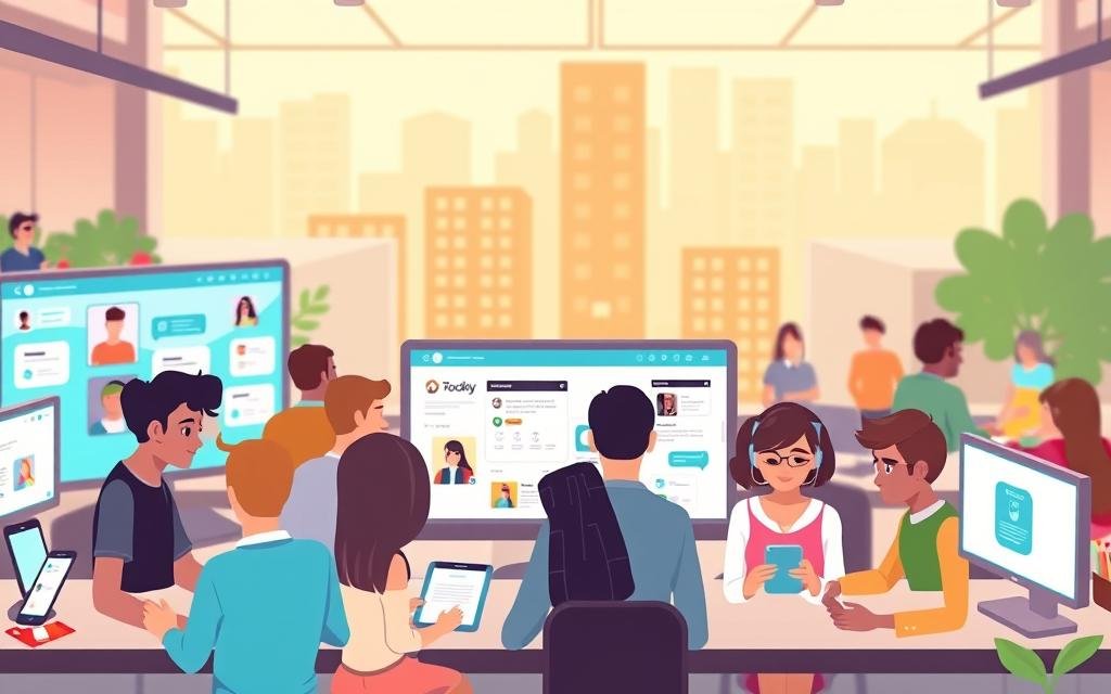 community and interactive features