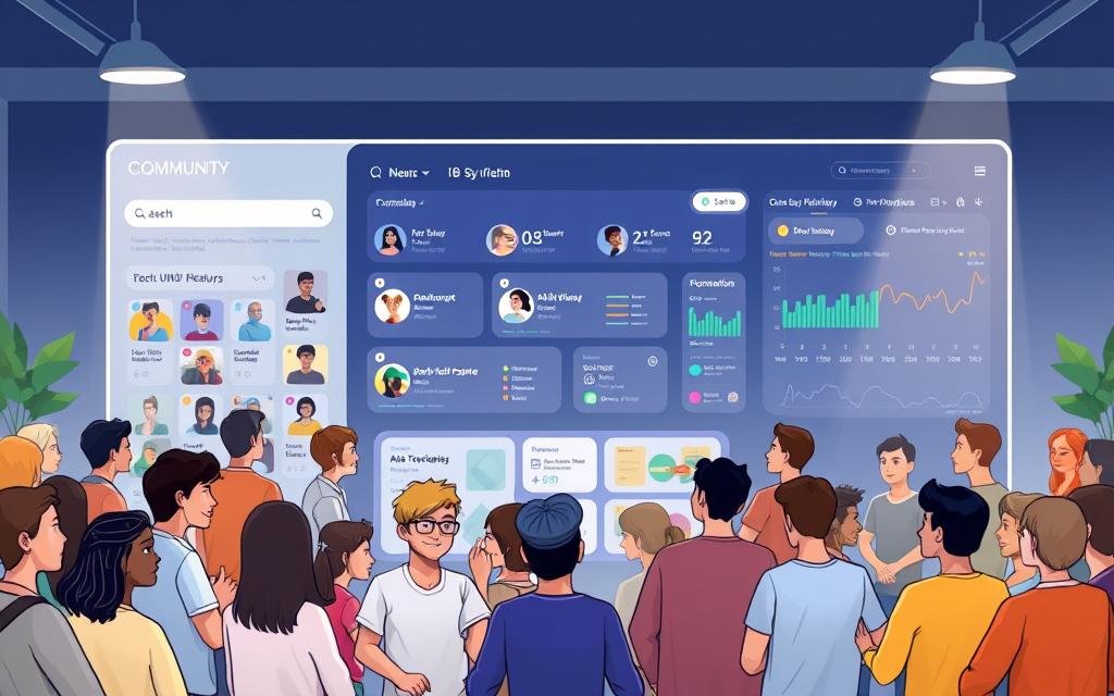 community features