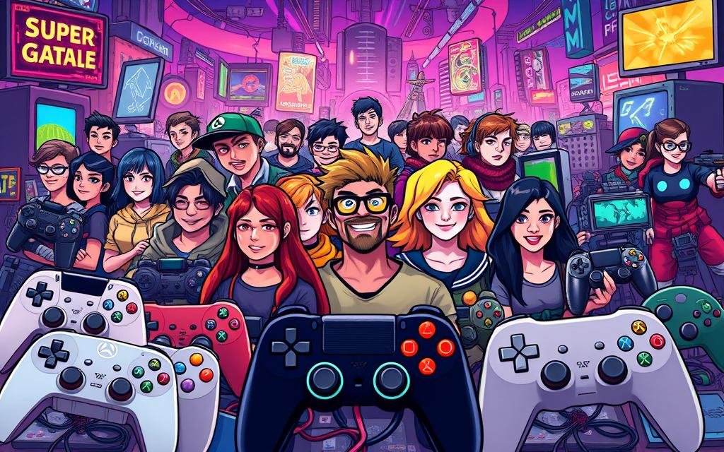 diverse gaming genres